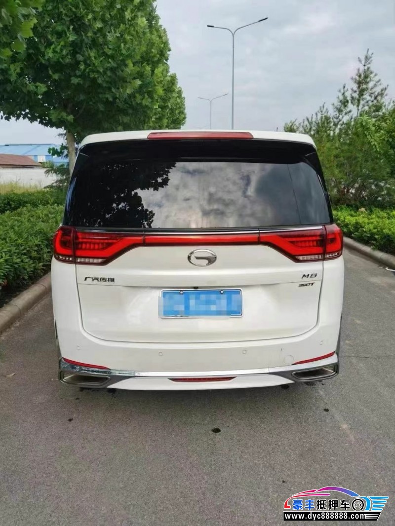 22年传祺M8轿车抵押车出售