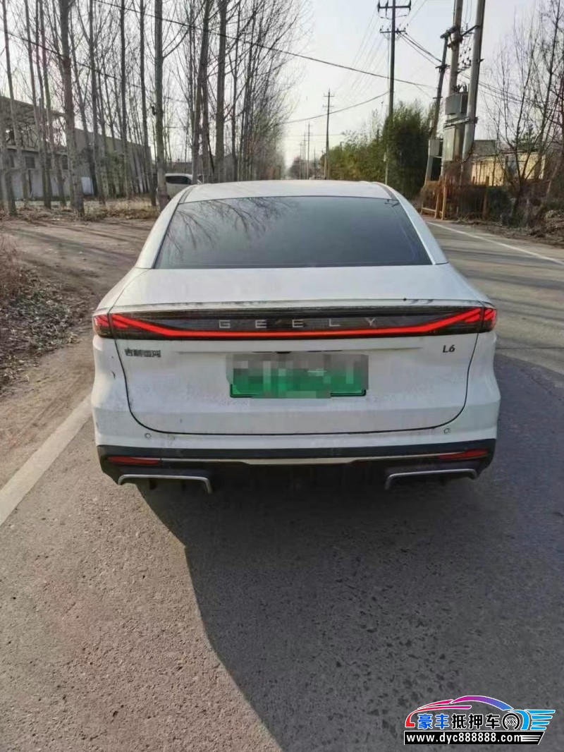 24年吉利银河L6轿车抵押车出售
