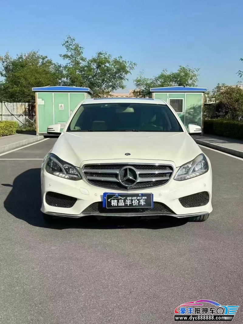 16年奔驰E轿车抵押车出售