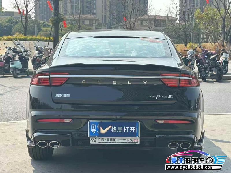 23年吉利星瑞轿车抵押车出售