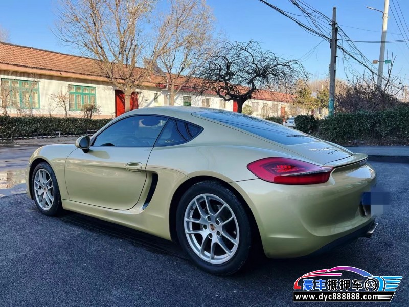 14年保时捷卡曼轿车抵押车出售