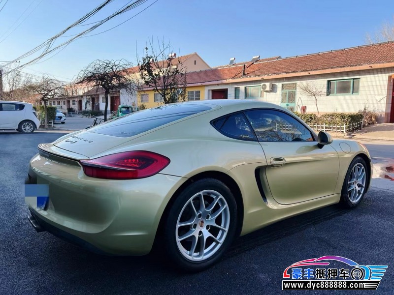 14年保时捷卡曼轿车抵押车出售