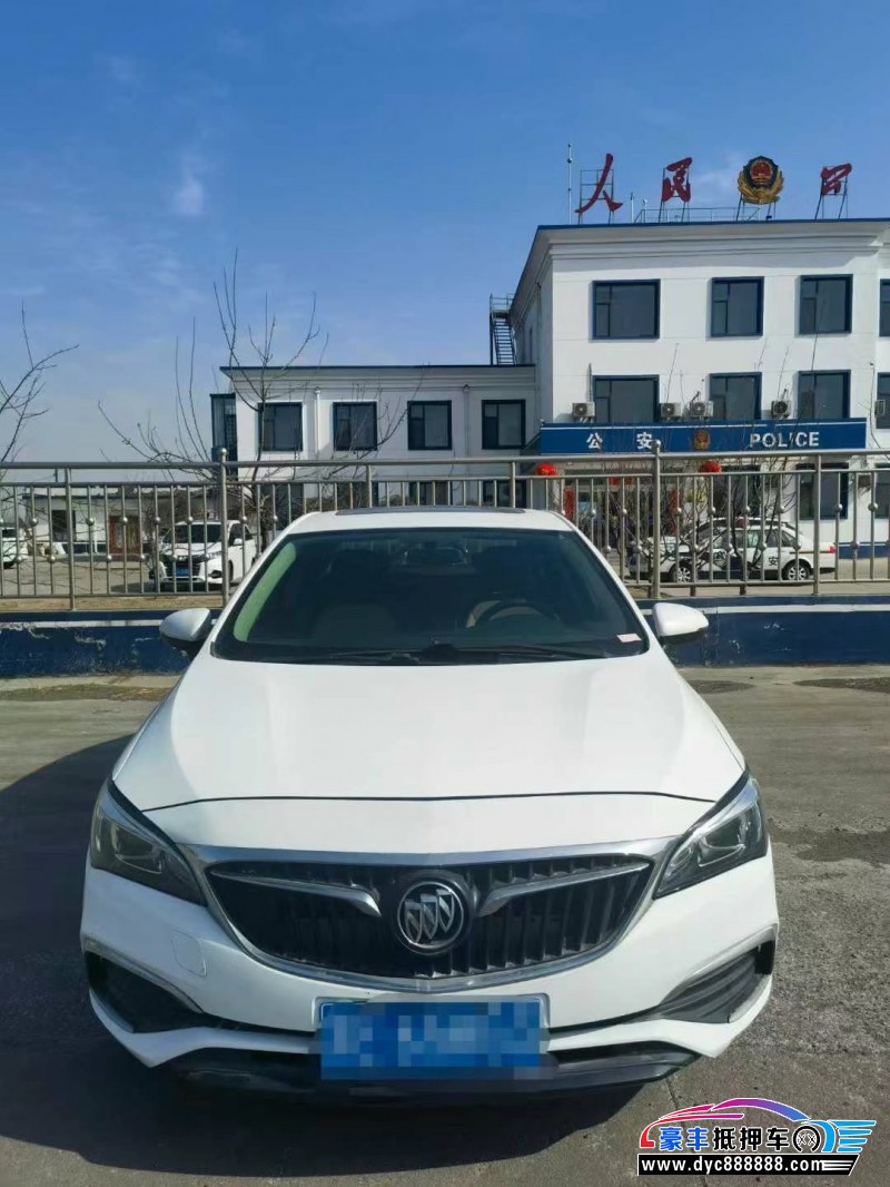 17年别克威朗轿车抵押车出售