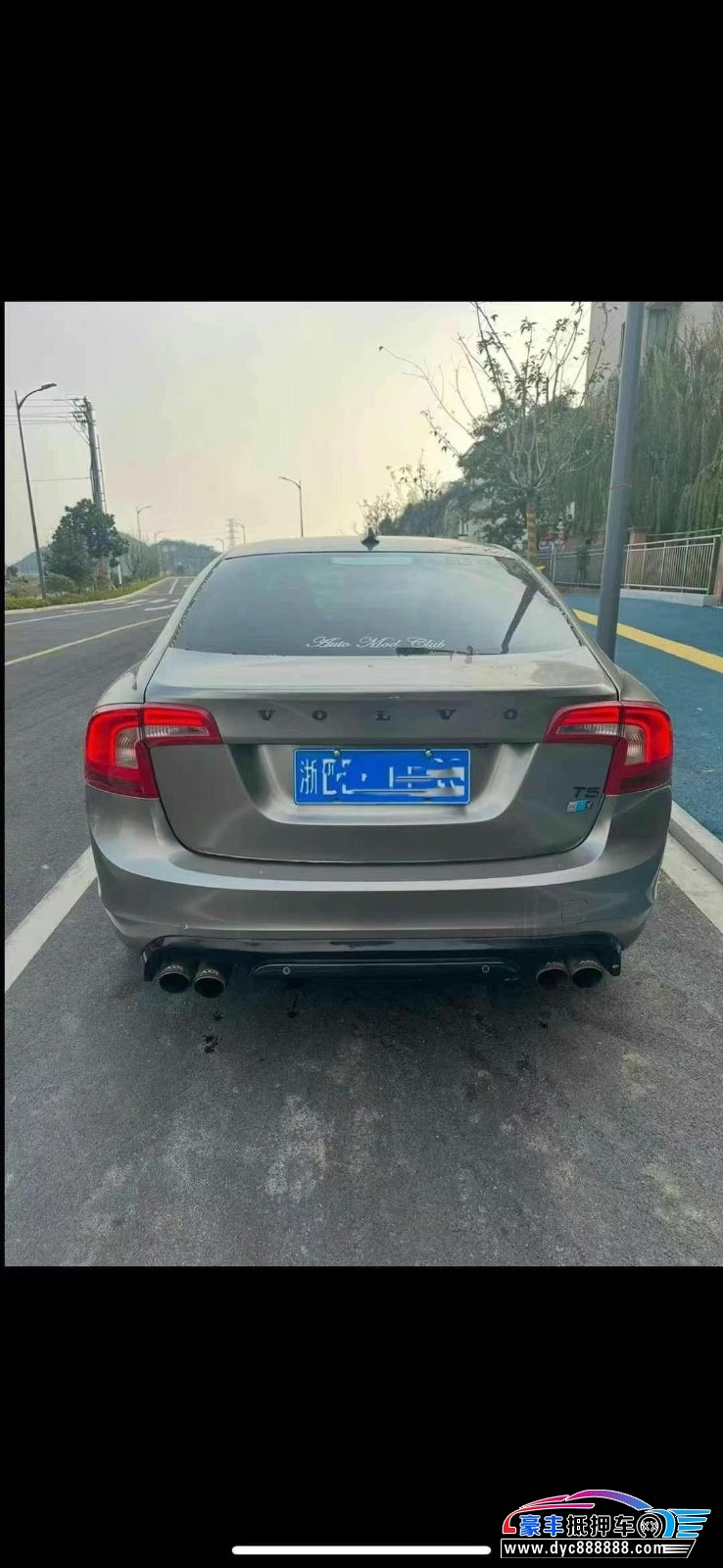 18年沃尔沃S60轿车抵押车出售