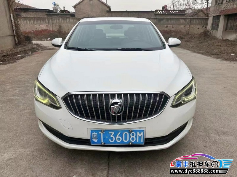 17年别克英朗轿车抵押车出售