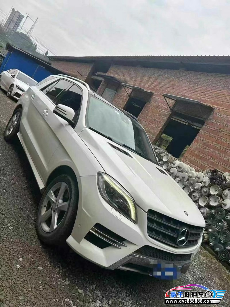 14年奔驰ML轿车抵押车出售