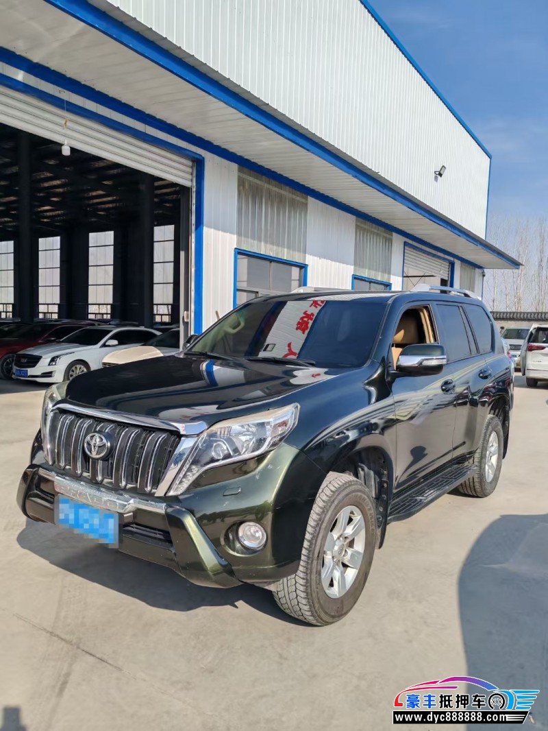 16年丰田普拉多（霸道）轿车抵押车出售