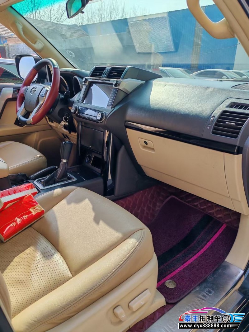 16年丰田普拉多（霸道）轿车抵押车出售