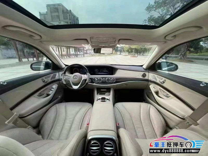 17年奔驰S轿车抵押车出售