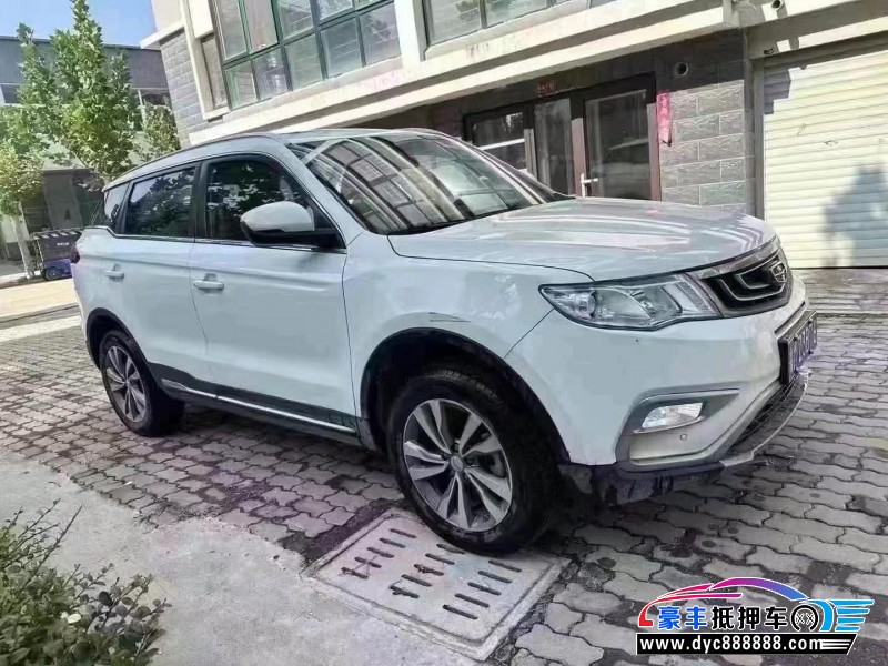 18年吉利博越轿车抵押车出售