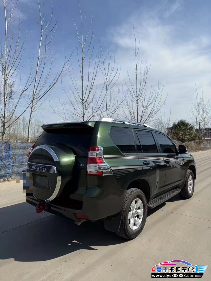 16年丰田普拉多（霸道）轿车抵押车出售