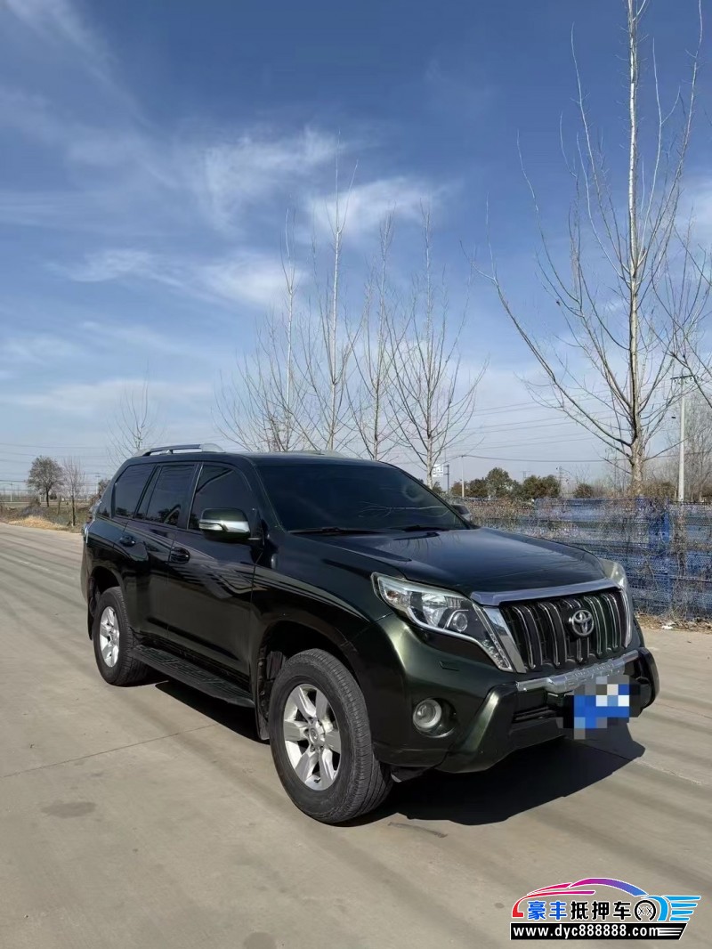 16年丰田普拉多（霸道）轿车抵押车出售