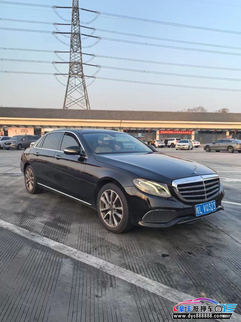 18年奔驰E轿车抵押车出售