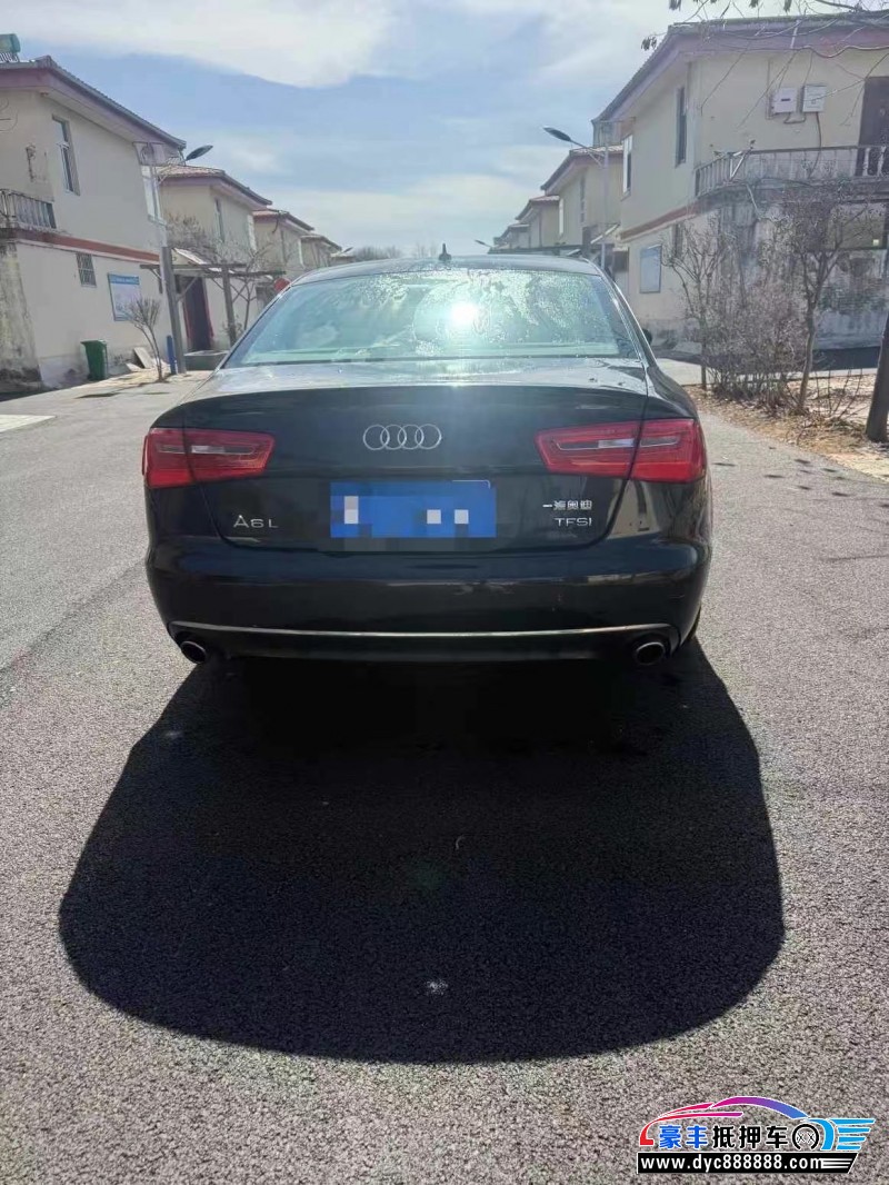 13年奥迪A6L轿车抵押车出售