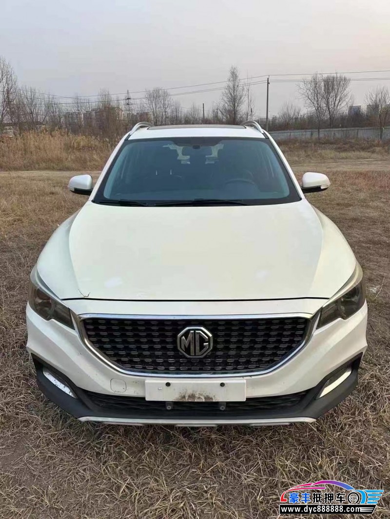 18年名爵ZS轿车抵押车出售