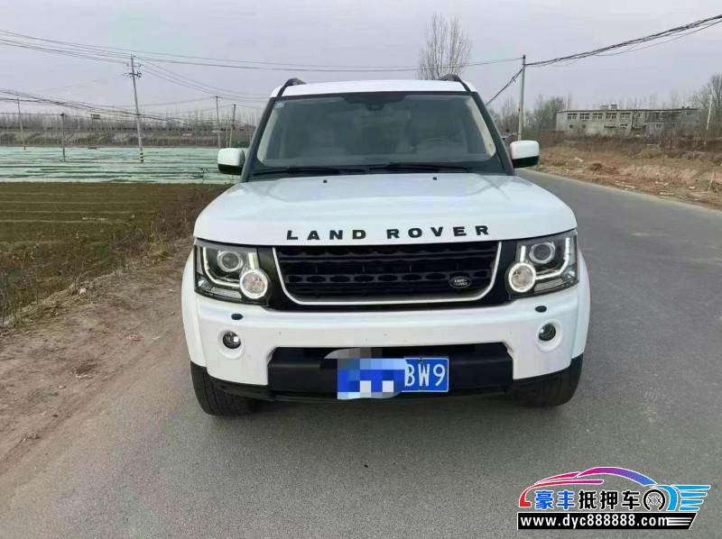 14年路虎发现4轿车抵押车出售