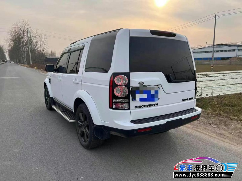 14年路虎发现4轿车抵押车出售