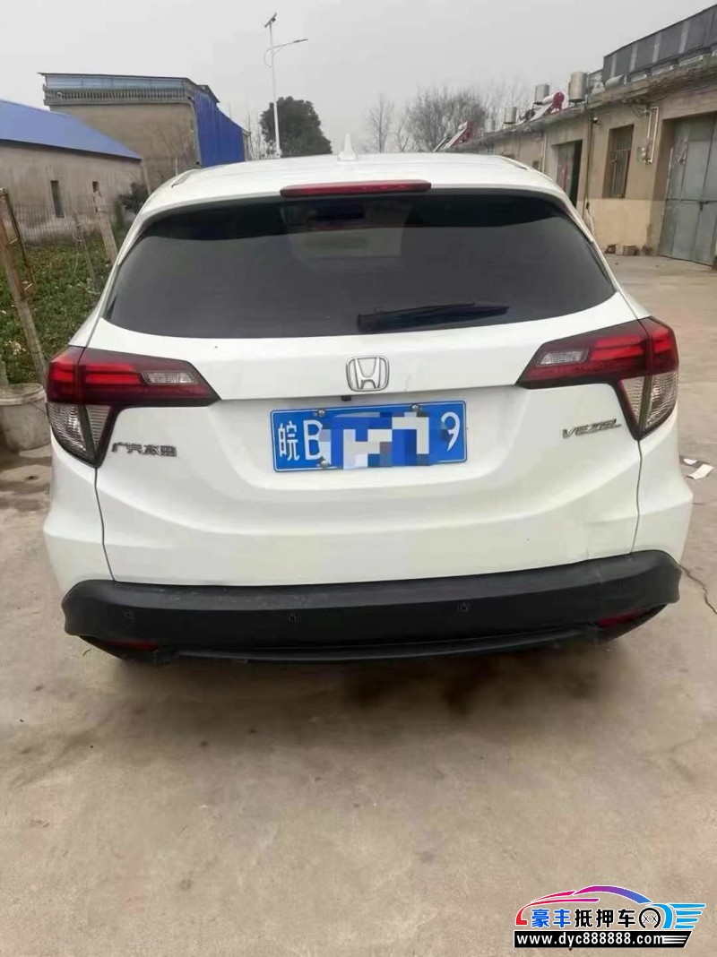 22年本田缤智轿车抵押车出售