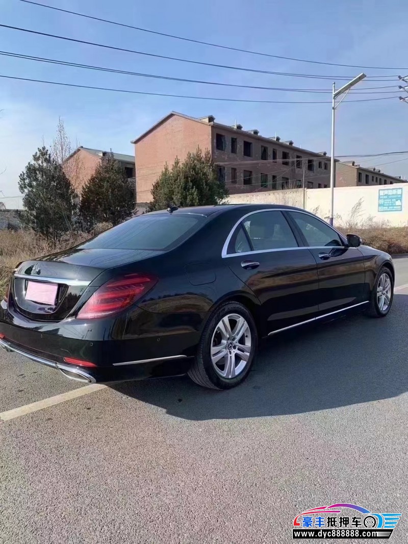 18年奔驰S轿车抵押车出售