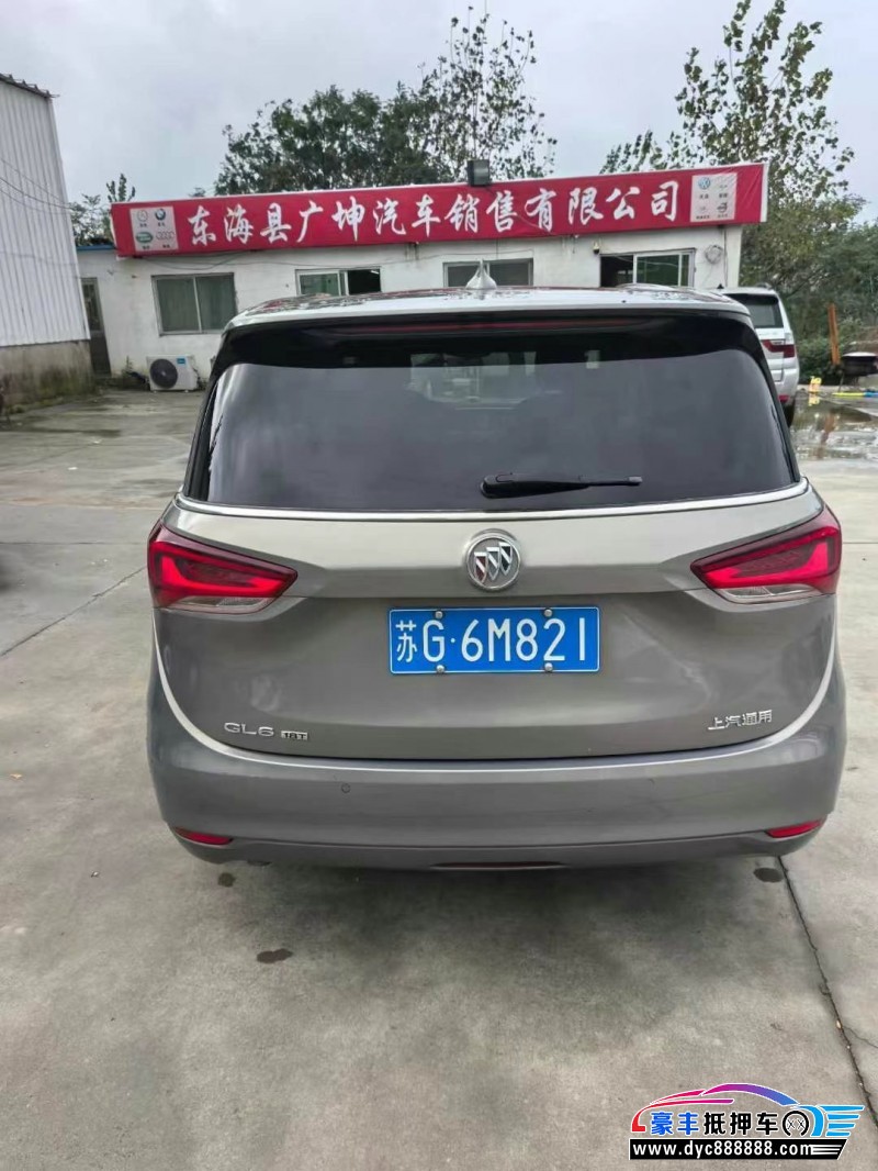 19年别克别克GL6轿车抵押车出售