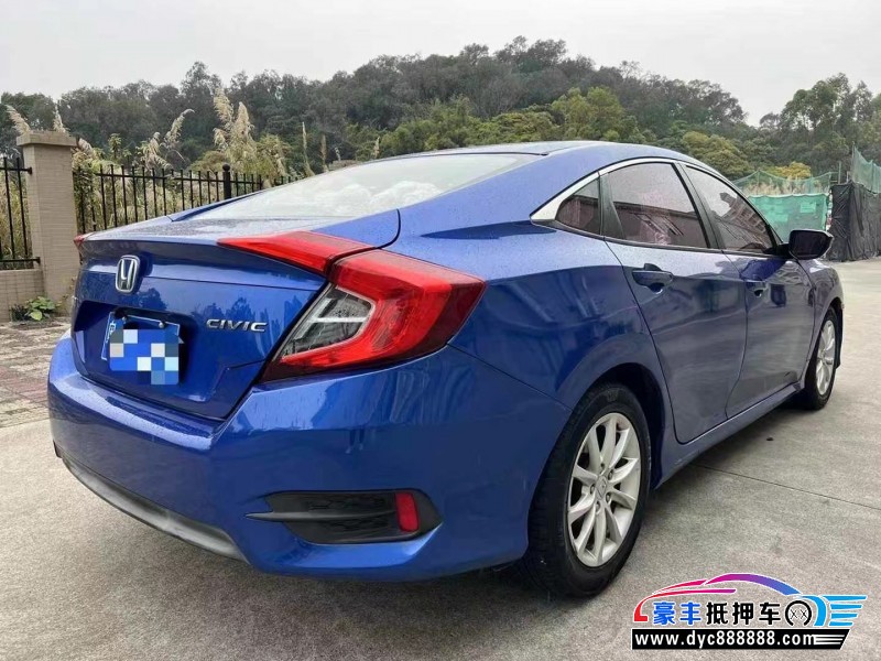 18年本田思域轿车抵押车出售