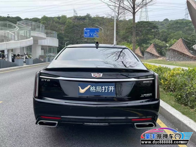 23年凯迪拉克CT6轿车抵押车出售