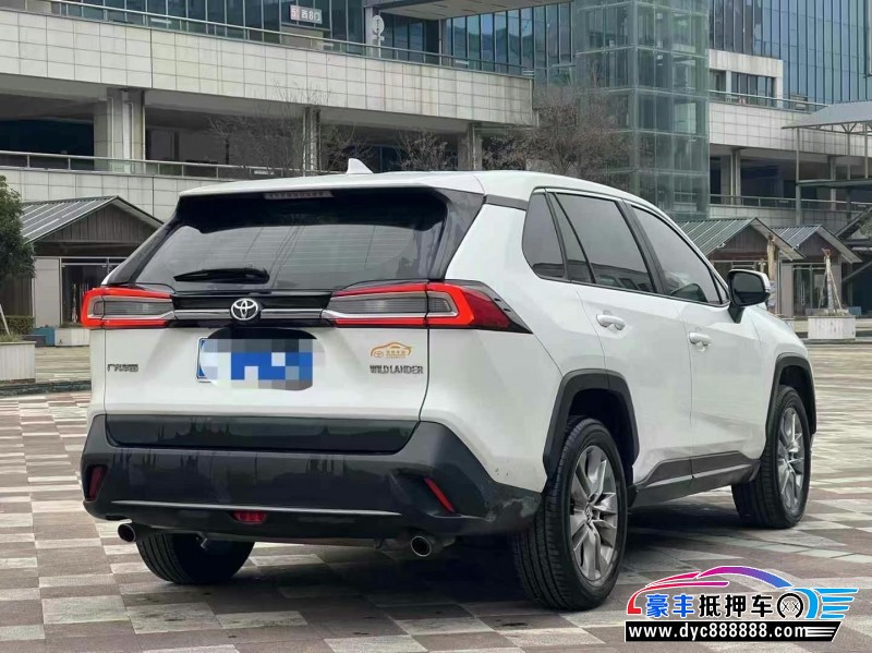 24年丰田威兰达轿车抵押车出售