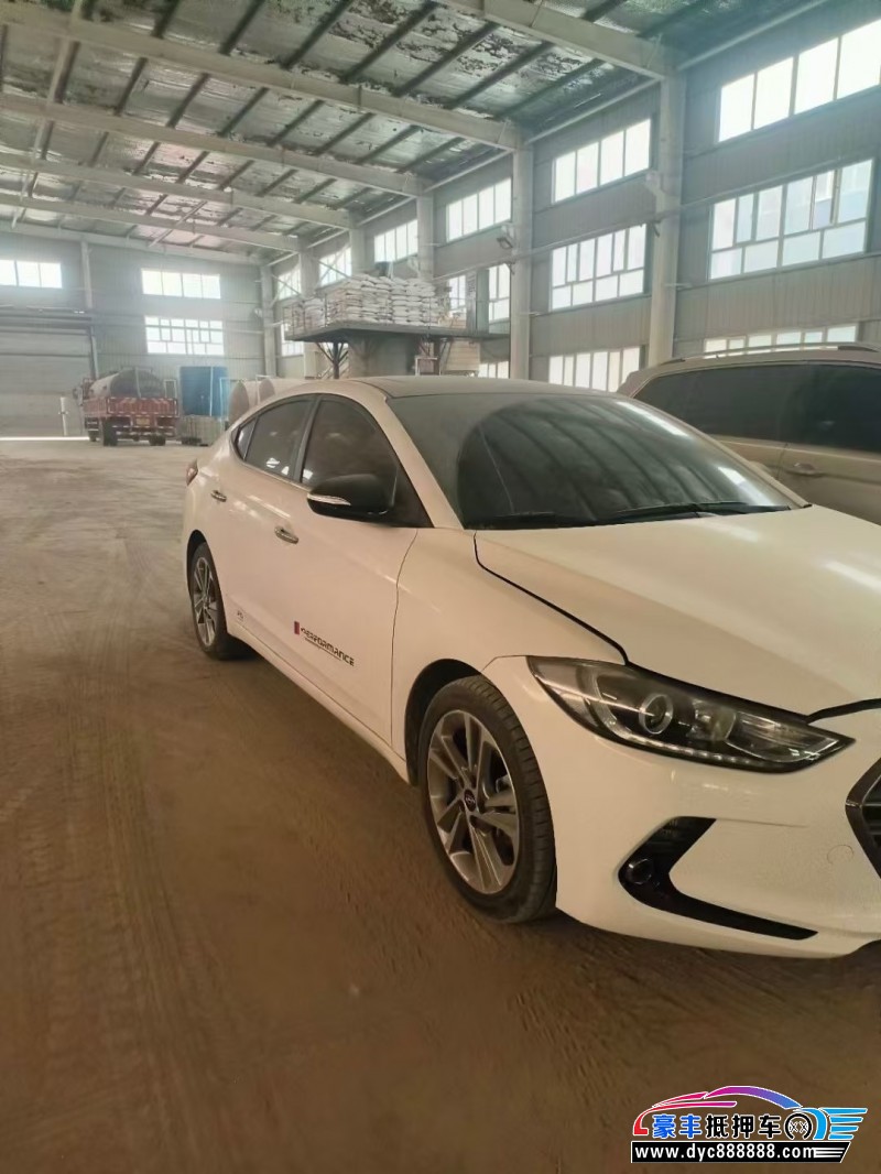 19年现代领动轿车抵押车出售