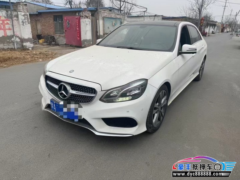 15年奔驰E轿车抵押车出售