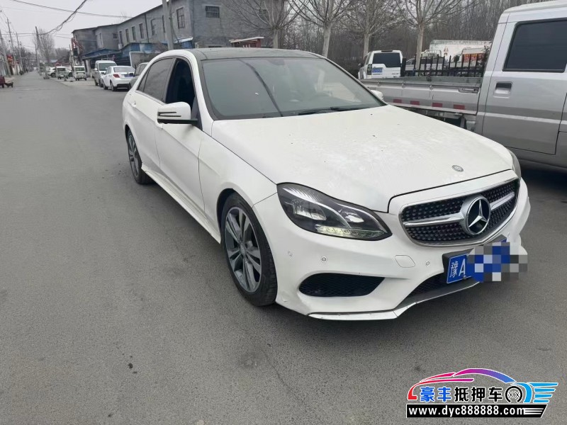 15年奔驰E轿车抵押车出售