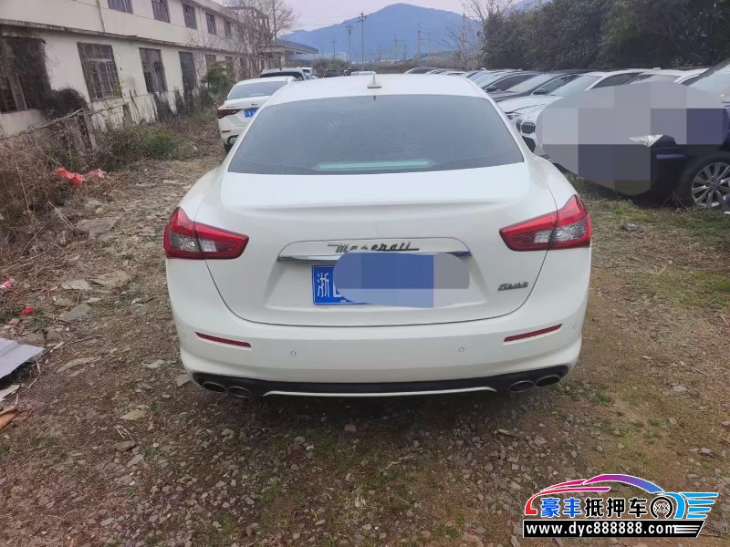 19年玛莎拉蒂Ghibli轿车抵押车出售