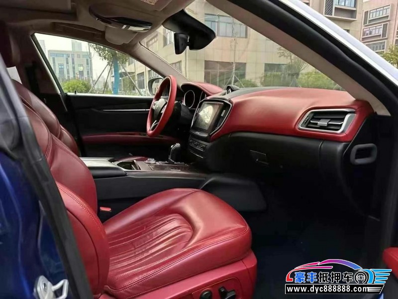 17年玛莎拉蒂Ghibli轿车抵押车出售