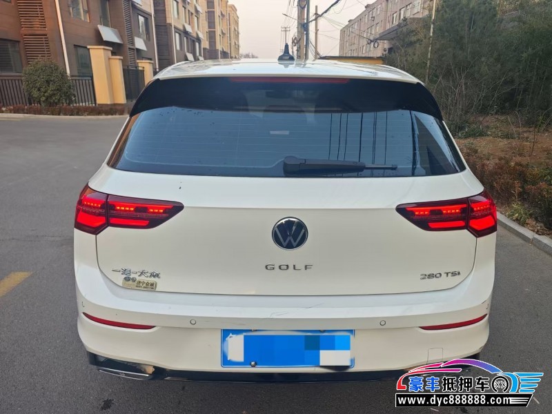 22年大众高尔夫轿车抵押车出售