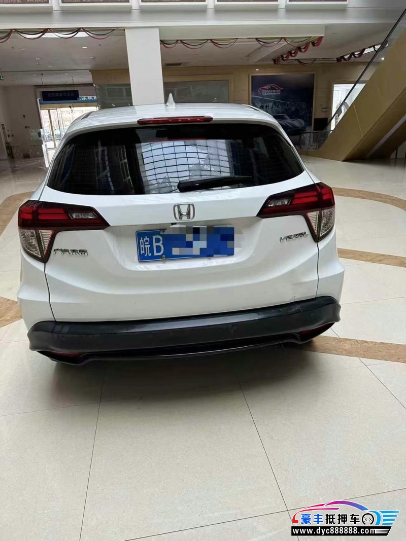 22年本田缤智轿车抵押车出售