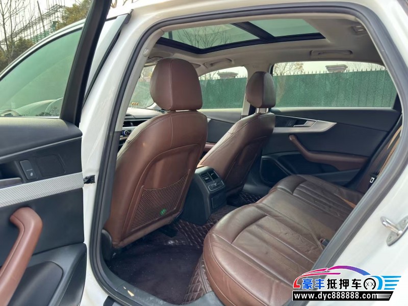 18年奥迪A4L轿车抵押车出售