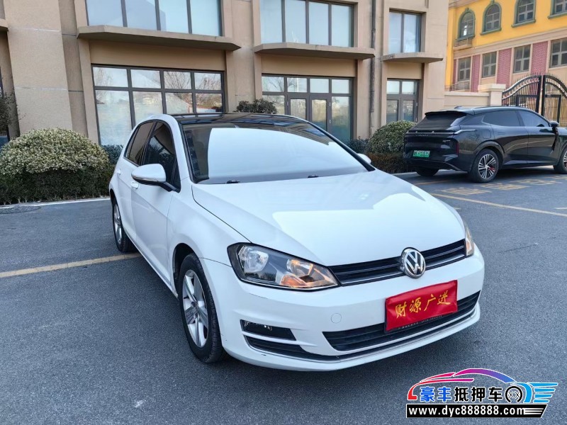 16年大众高尔夫轿车抵押车出售