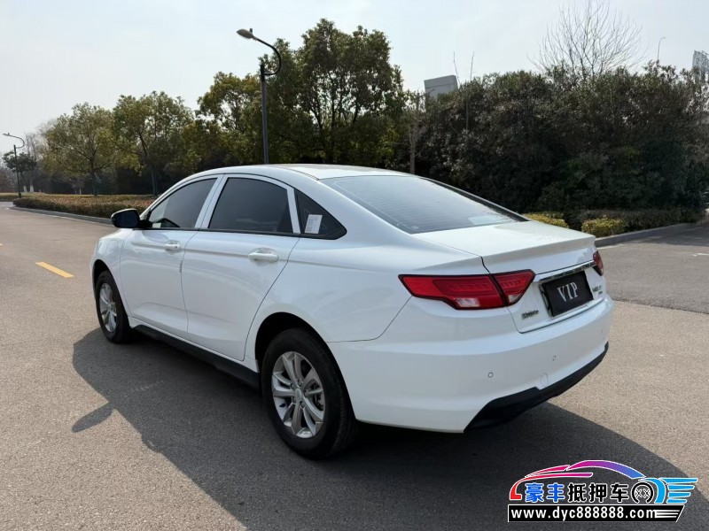 23年吉利帝豪EV轿车抵押车出售