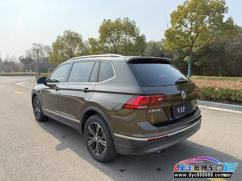 19年大众途观L轿车抵押车出售