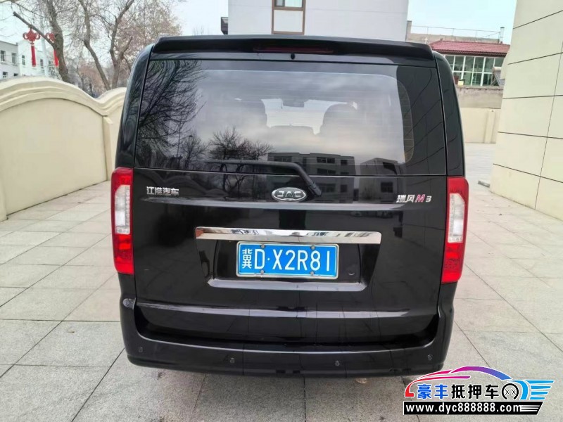 21年江淮瑞风M3轿车抵押车出售