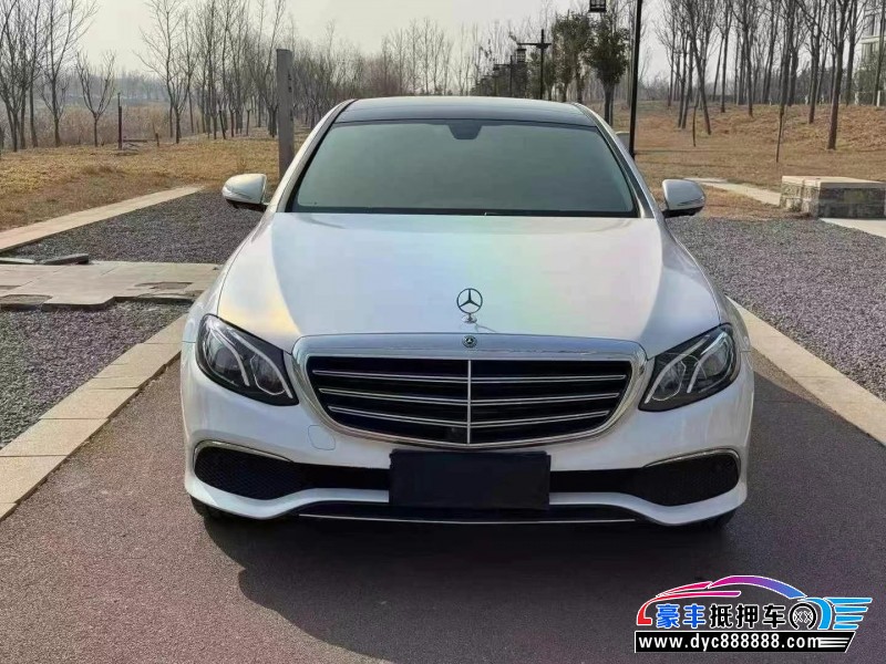 18年奔驰E轿车抵押车出售