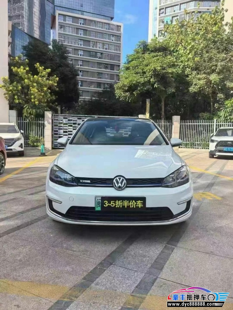 20年大众高尔夫轿车抵押车出售