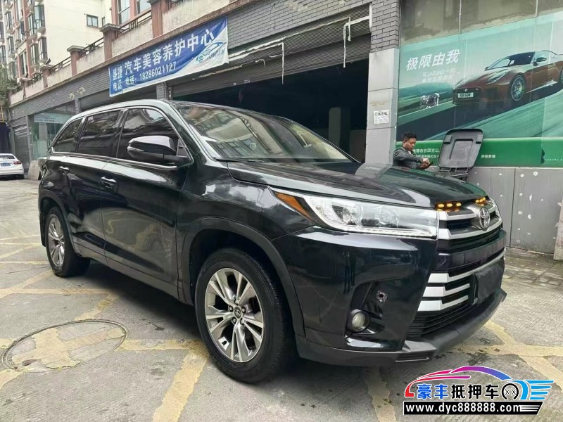 17年丰田汉兰达轿车抵押车出售