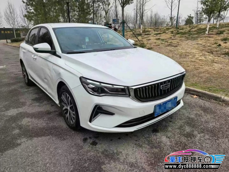 24年吉利帝豪轿车抵押车出售