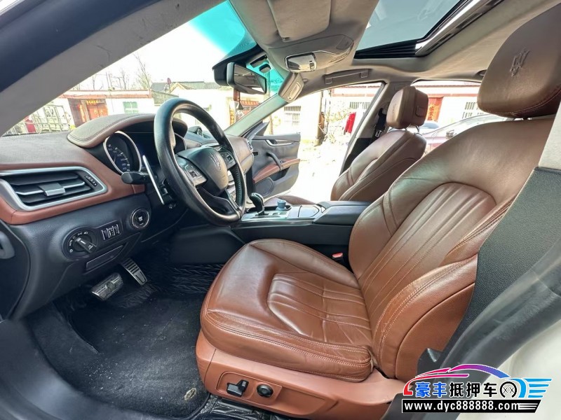 14年玛莎拉蒂Ghibli轿车抵押车出售