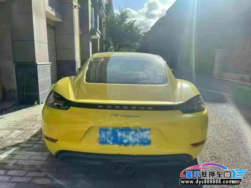 20年保时捷718轿车抵押车出售