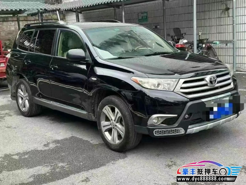 15年丰田汉兰达轿车抵押车出售