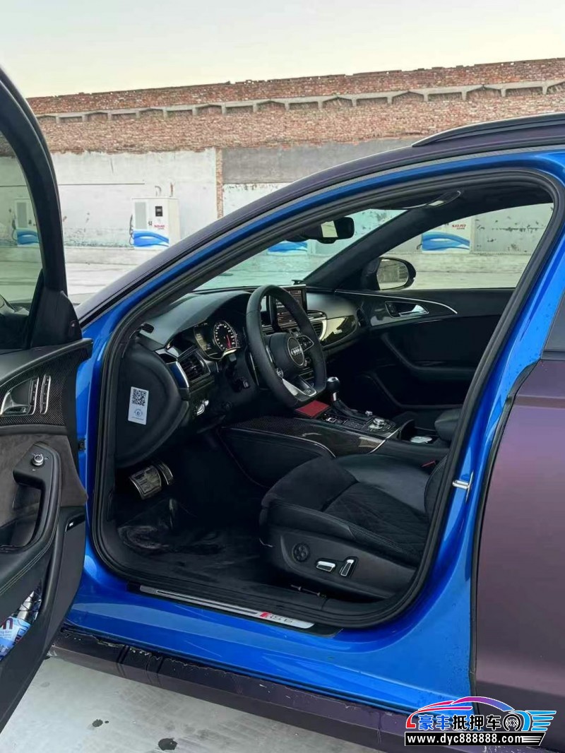 16年奥迪RS6轿车抵押车出售