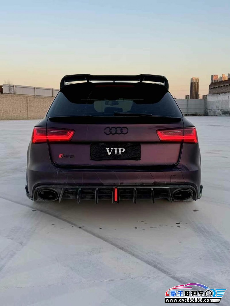 16年奥迪RS6轿车抵押车出售