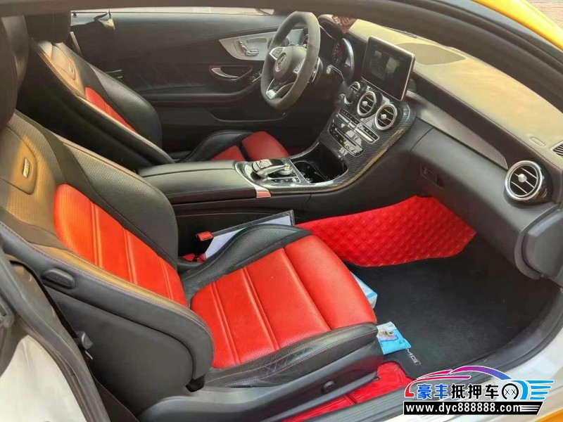 19年奔驰C级AMG轿车抵押车出售