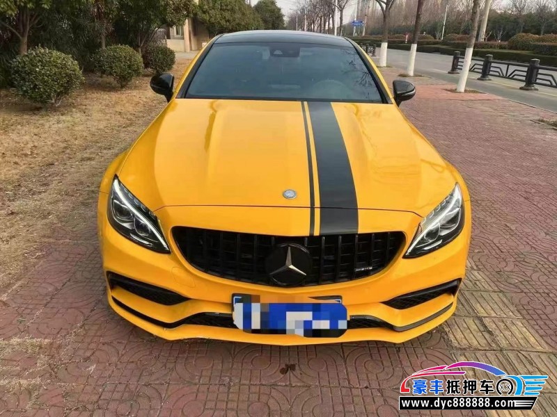 19年奔驰C级AMG轿车抵押车出售
